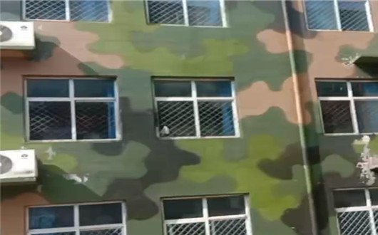 博尔塔拉墙面军用迷彩施工方案